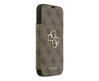Guess Book 4G Metal Logo do iPhone 17 Pro Max brązowy - 1365519 - zdjęcie 2